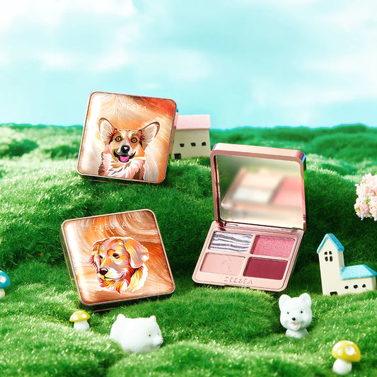 ZEESEA COSMETICS, Cure Puppy Eyeshadow Quad