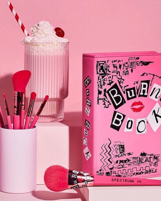 SPECTRUM, MEAN GIRLS BURN BOOK BAG AND BRUSHES BUNDLE