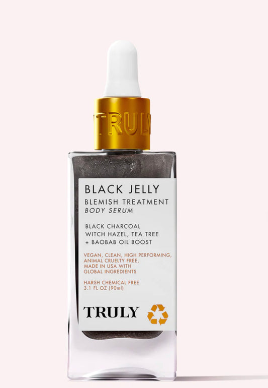 TRULY BEAUTY, BLACK JELLY BLEMISH TREATMENT BODY SERUM