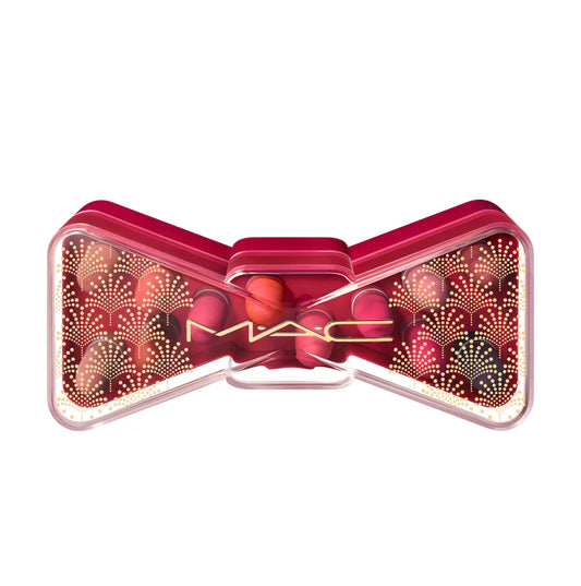 MAC COSMETICS Celebrate in Color Powder Kiss 12-Piece Lip Vault