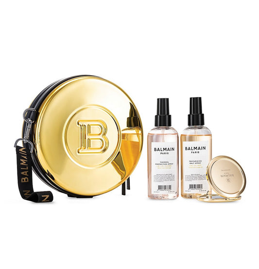 BALMAIN HAIR COUTURE, FALL/WINTER 2021 LIMITED EDITION COLLECTION POUCH SET