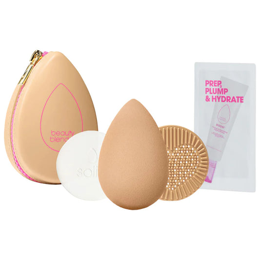 beautyblender BESTIES BRONZE Limited-Edition Beauty Sponge and Cleanser Starter Set.