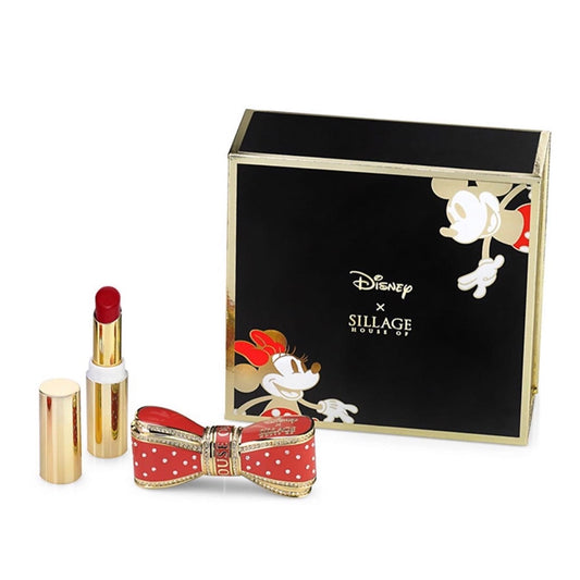 HOUSE OF SILLAGE, MINNIE MOUSE BOW LIPSTICK CASE SET