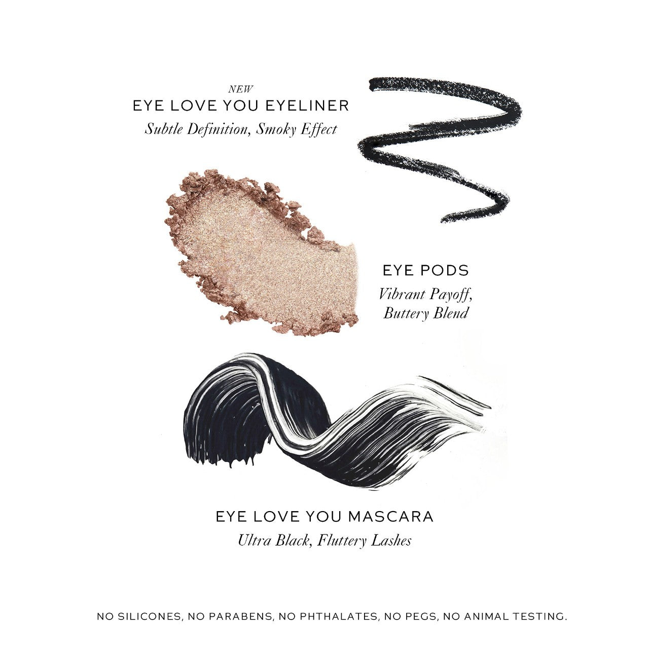 Westman Atelier The Eye Love You Limited Edition Eye Shadow, Eye Liner and Mascara Holiday Gift Set