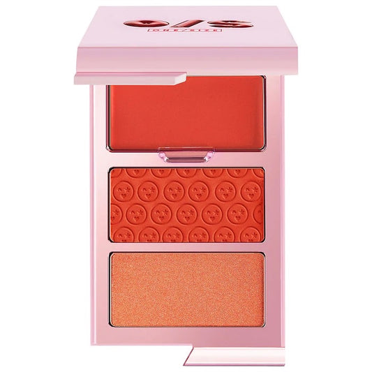 ONE/SIZE BY PATRICK STARRR, CHEEK CLAPPER 3d BLUSH TRIO PALETTE