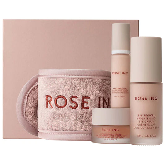 ROSE INC The Brightening Essentials Skincare Gift Set