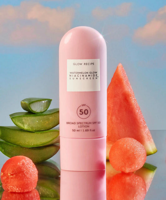 GLOW RECIPE, NEW RELEASE!!! WATERMELON GLOW NIACINAMIDE SUNSCREEN SPF 50