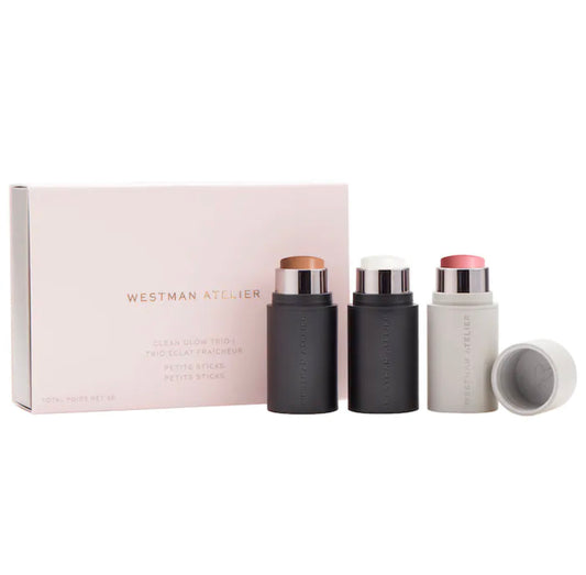 WESTMAN ATELIER, MINI LA PETIT CLEAN GLOW TRIO