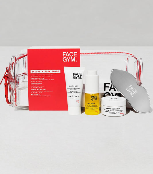 FACE GYM, NEW RELEASE!!! ULTIMATE SCULPT & GLOW 5pc SET