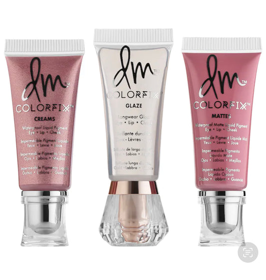 DANESSA MYRICKS BEAUTY, COLORFIX EYE, CHEEK & LIP CREAM PIGMENT ROSE DREAM SET