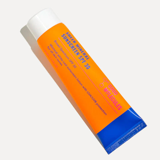 Good Molecules, Sheer Mineral Sunscreen SPF 30