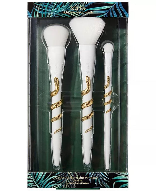 TARTE, 3pc SECRETS FROM DE AMAZON BRUSH SET