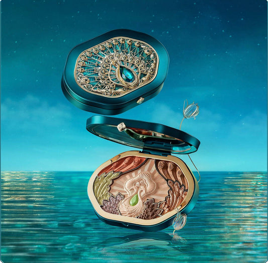 FLORASIS, FLORAL ENGRAVING FOREST AURA MAKEUP PALETTE