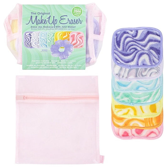 THE ORIGINAL MAKEUP ERASER, IRIDESCENT 7 DAY MAKEUP ERASER SET