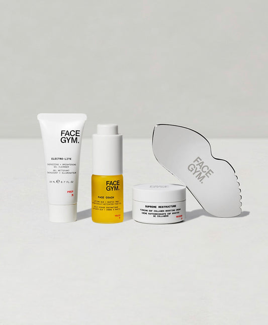 FACE GYM, NEW RELEASE!!! ULTIMATE SCULPT & GLOW 5pc SET