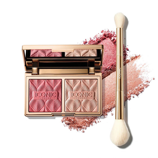 ICONIC LONDON, NEW RELEASE!! SILK GLOW DUO & BRUSH BUNDLE