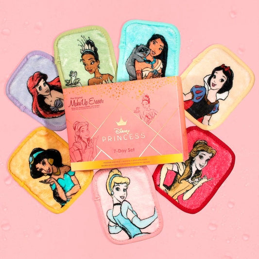 THE ORIGINAL MAKEUP ERASER, DISNEY PRINCESS 7 day SET