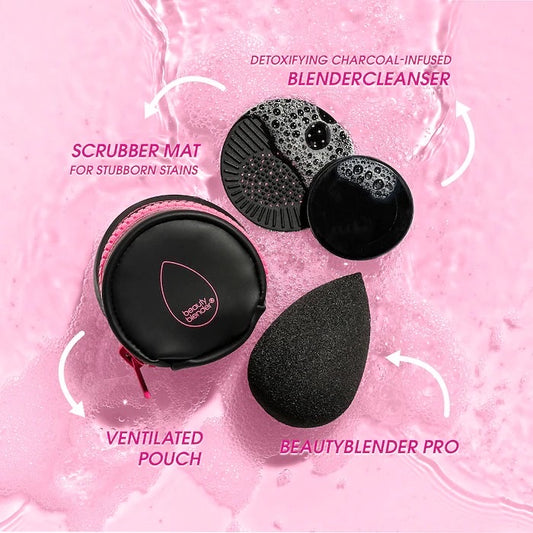 BEAUTYBLENDER, BESTIES CHARCOAL BLEND & CLEANSE STARTER SET