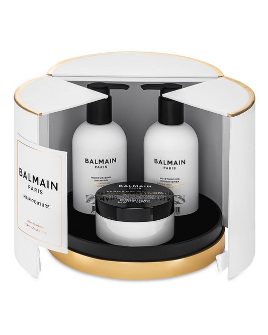 BALMAIN, LIMITED EDITION MOISTURIZING 3 pc HAIR CARE SET