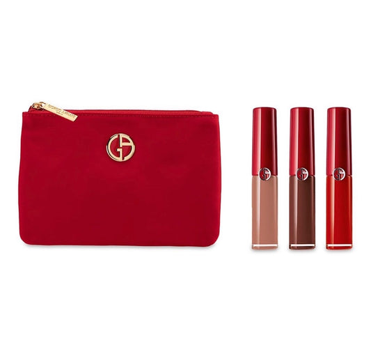 ARMANI BEAUTY, LIP MAESTRO MINI LIQUID LIPSTICK 3 PC SET