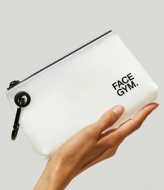 FACE GYM, 5 PIECE MINI TRAINING STICK & WHITE POUCH KIT