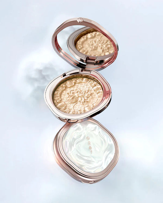 FLORASIS, Twin-Lotus Relief Luminous Glow Highlighter Lightweight & radiant