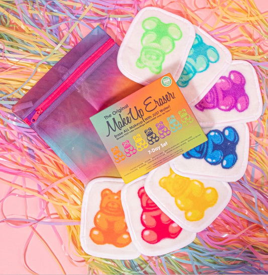 THE ORIGINAL MAKEUP ERASER, THE GUMMY BEAR 7 DAY SET
