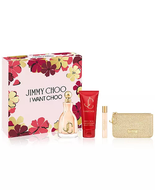 JIMMY CHOO, 4-Pc. I Want Choo Eau de Parfum Valentine's Day Gift Set