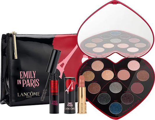 LANCOME, EMILY IN PARIS LIP & EYE MAKEUP SET