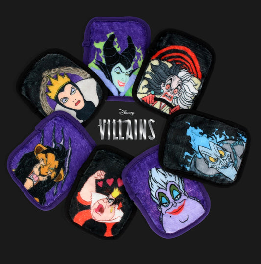 THE ORIGINAL MAKEUP ERASER, DISNEY VILLAINS 7 DAYS SET