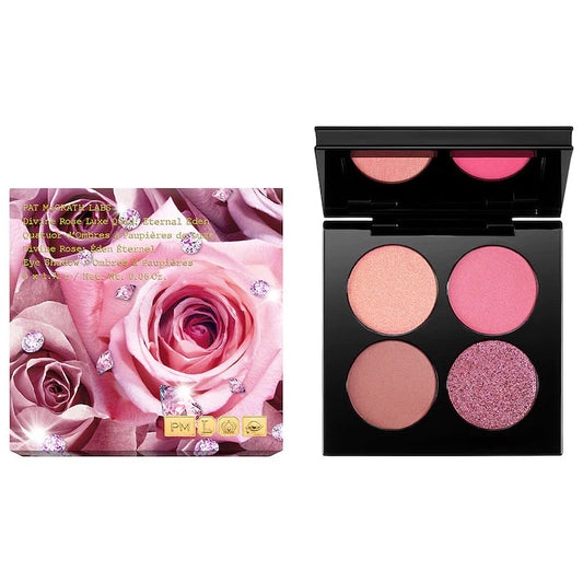 PAT MCGRATH LABS, DIVINE ROSE LUXE EYESHADOW PALETTE ETHERNAL EDEN DIVINE ROSE II COLLECTION