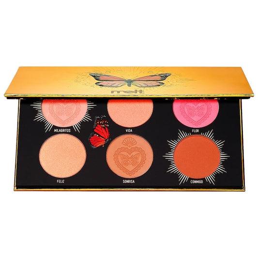 MELT COSMETICS, MONARCA BLUSH PALETTE AMOR Y MARIPOSAS COLLECTION