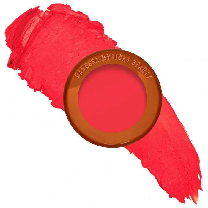 Danessa Myricks Beauty Yummy Skin Blurring Balm Powder Flushed - Matte Color for Cheek & Lip