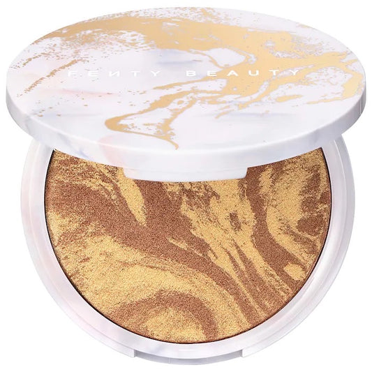 FENTY BEAUTY BY RIHANNA, TOAST’D SWIRL BRONZE SHIMMER POWDER