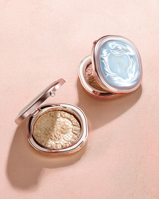 FLORASIS, Twin-Lotus Relief Luminous Glow Highlighter Lightweight & radiant