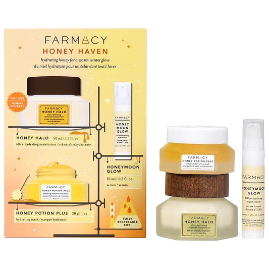 FARMACY, HOMEY HAVEN HYDRATION BESTSELLERS SET