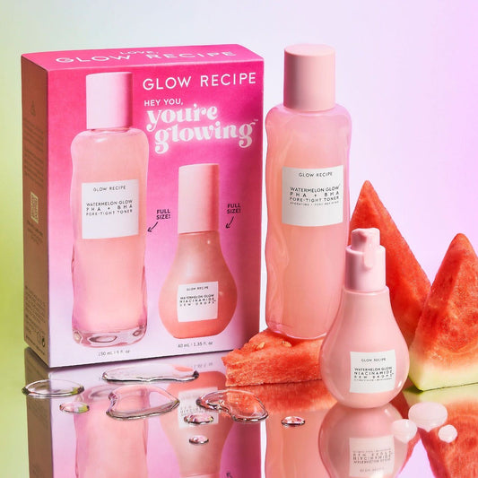 GLOW RECIPE, HEY YOU, YOU’RE GLOWING WATERMELON SET,